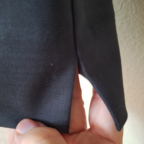 Eileen Fisher Womens Casual Ankle Zip/Button Trouser Pants. Black/Gray Size 8 - Picture 5 of 8